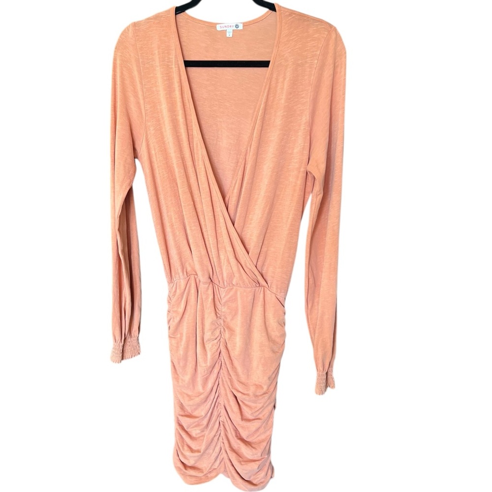 Sundry • Oversized Ruched Dress - Picture 2 of 6